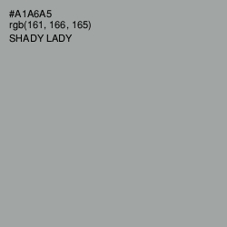 #A1A6A5 - Shady Lady Color Image